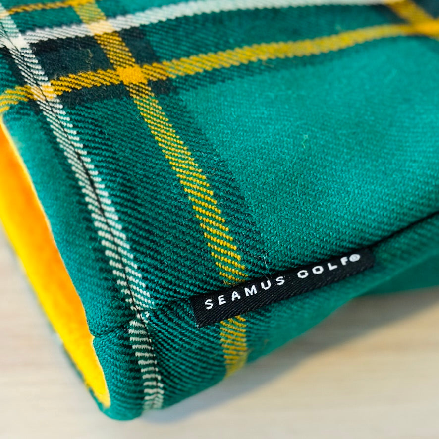 King Seve X Seamus | Irish National Tartan Head Cover