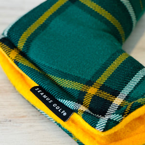 Seamus X King Seve | Irish National Tartan Putter Cover