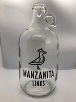 King Seve Manzanita Glass Growler